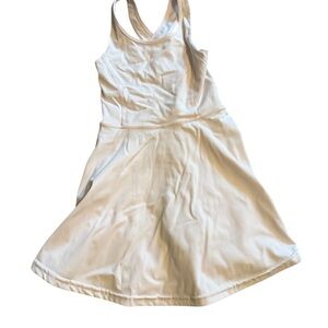 GB Girls White Sleeveless Dress